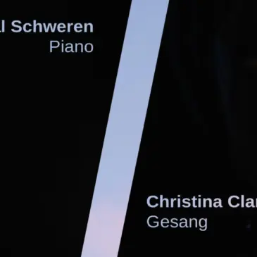 Tongelage am 2. Juni mit Christina Clark und Pascal Schweren