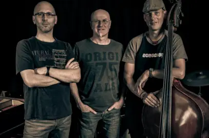 Hanno Beckers, Bernd Oppel und Till Brandt vom Nuberg Trio