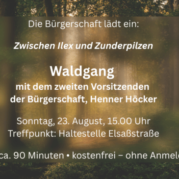 Waldgang mit Henner Höcker